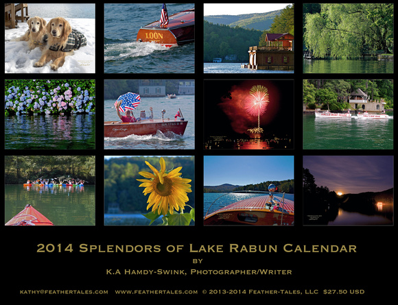 2014 Spelndors of Lake Rabun Calendar Teaser