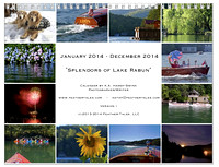 2014 Splendors of Lake Rabun Calendar