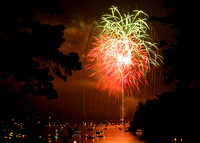 Lake Rabun Fireworks 2011 & 2012
