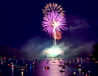 Lake Rabun Fireworks 2016