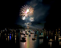 Lake Rabun Fireworks 2014